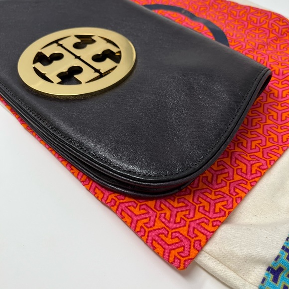 Dark Brown Tory Burch Clutch - Picture 12 of 16